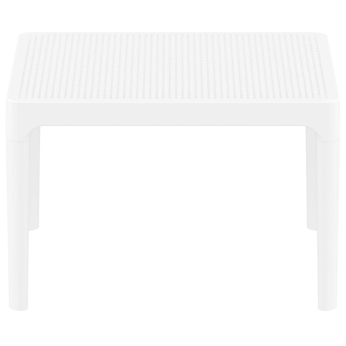 Siesta Sky Side Table - White