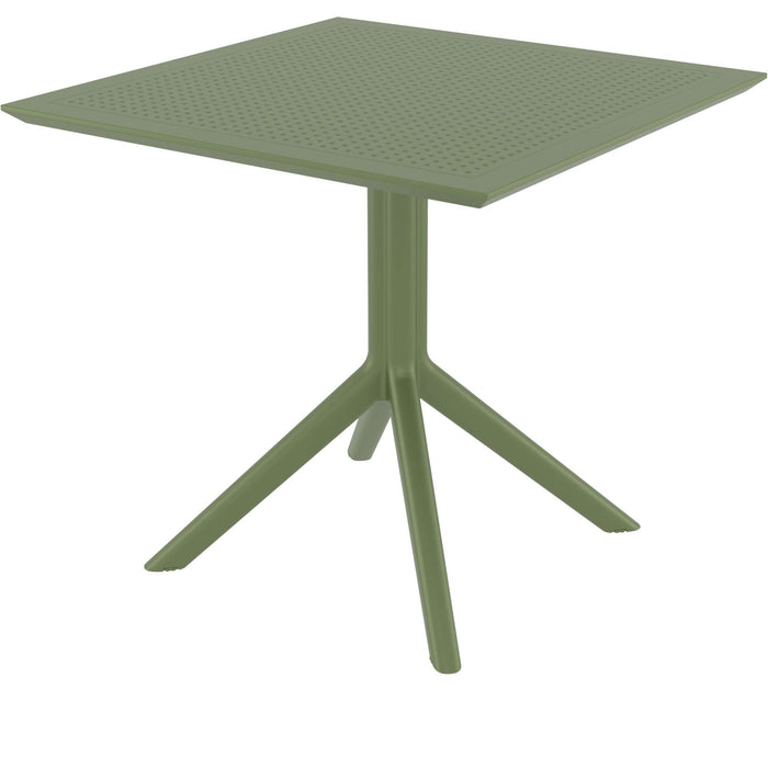 Siesta Sky Table 80 - Olive Green