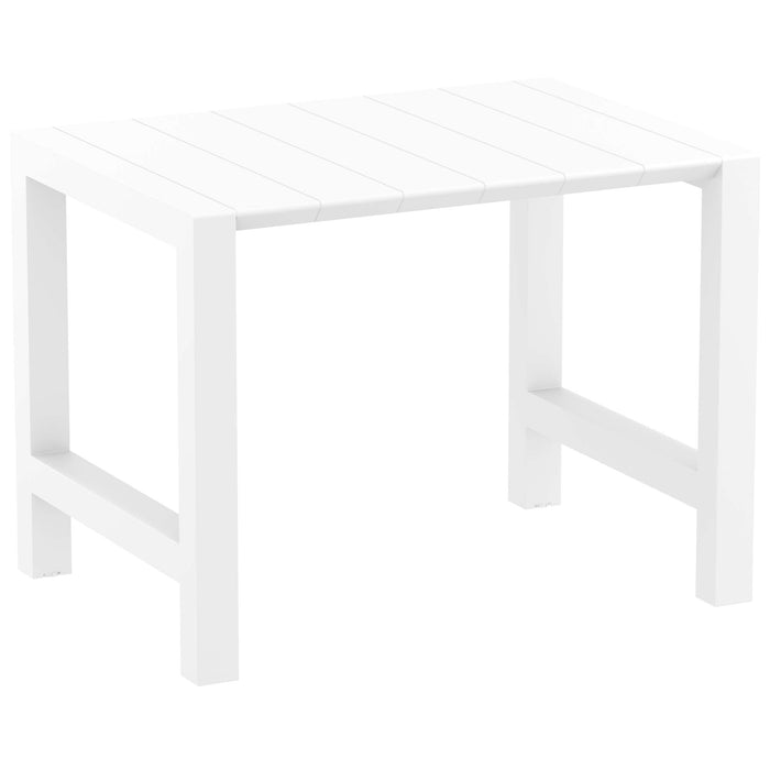 Siesta Vegas Bar Table 100/140 - White