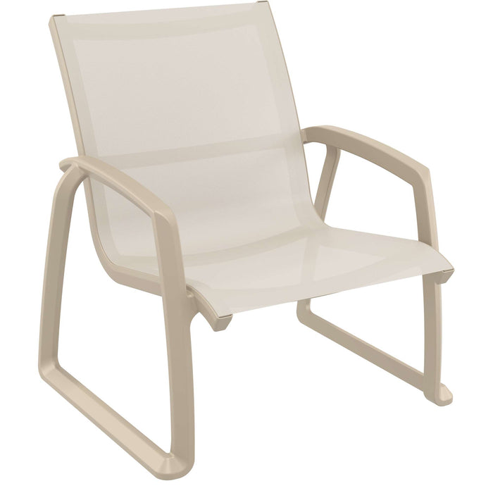 Siesta Pacific Lounge Arm Chair - Taupe