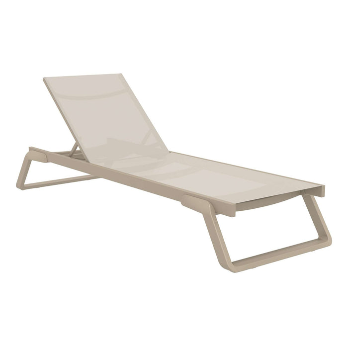 Siesta Tropic Sun Lounger Taupe