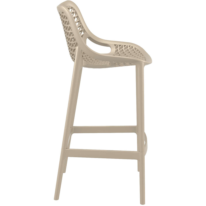 Siesta Air Bar Stool 75cm (Dry Bar Height) (Dry Bar Height) - Taupe