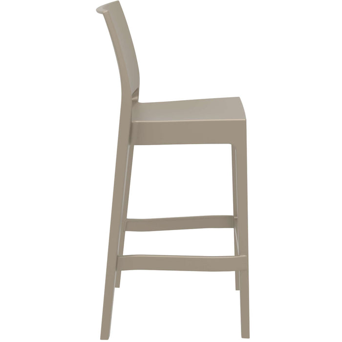 Siesta Maya Bar Stool 75cm (Dry Bar Height) (Dry Bar Height) - Taupe