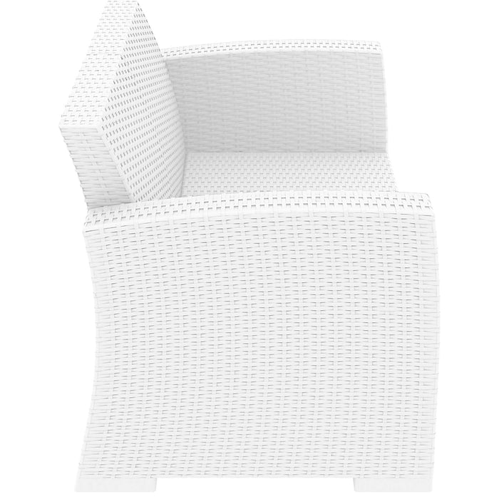 Siesta Monaco Lounge Sofa - White - No cushion
