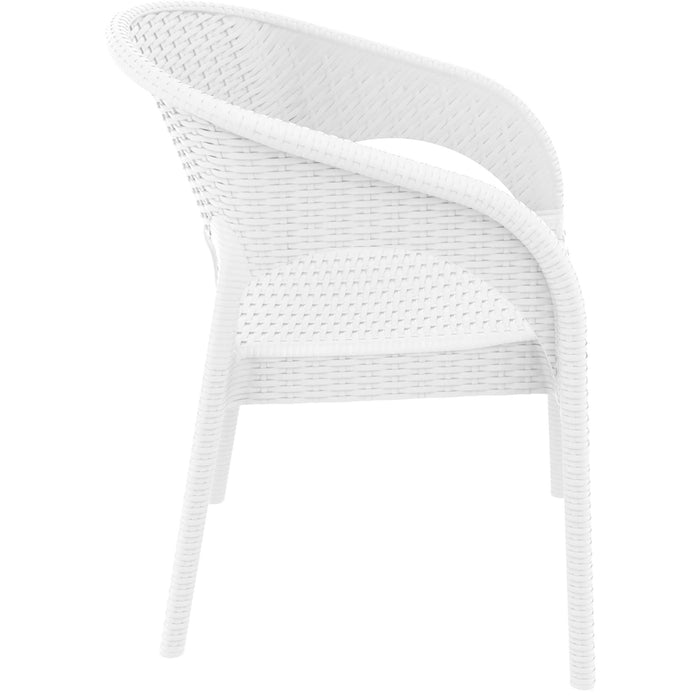 Siesta Panama Arm Chair - White