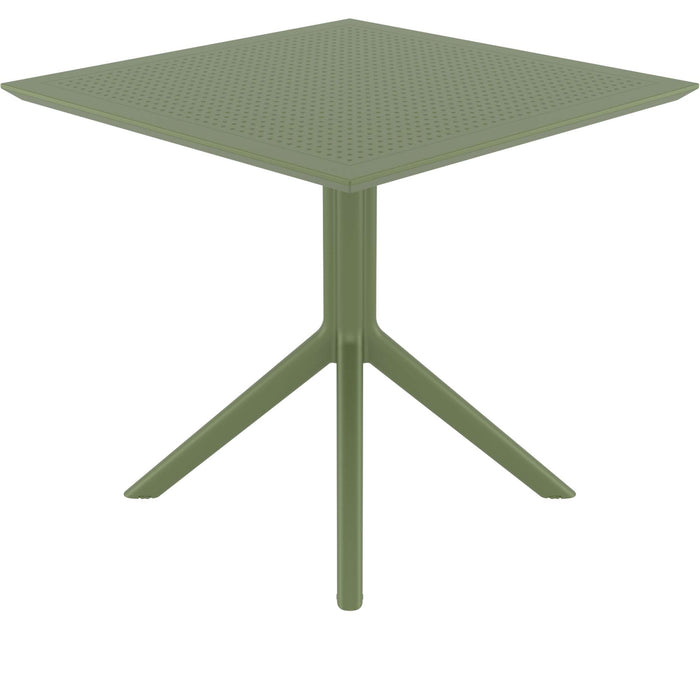 Siesta Sky Table 80 - Olive Green