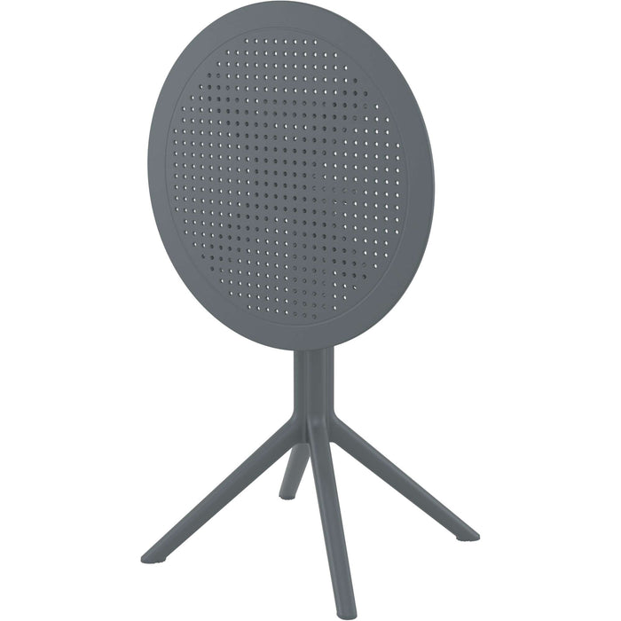 Siesta Sky Folding Table 60 Round - Anthracite