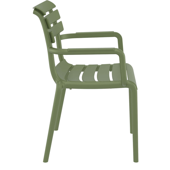 Siesta Paris Arm Chair Olive Green