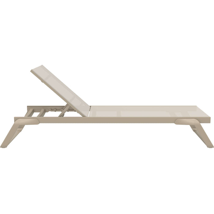 Siesta Tropic Sun Lounger Taupe