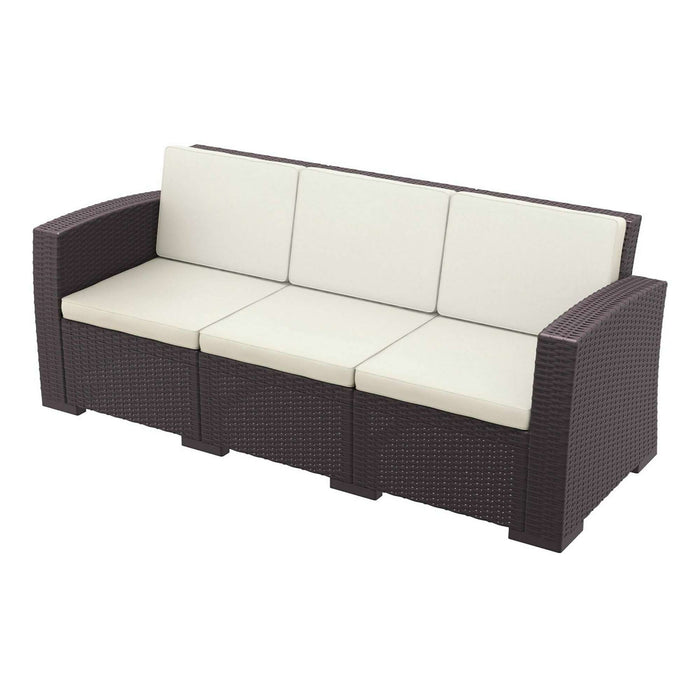 Siesta Monaco Lounge Sofa XL - Chocolate with cushion