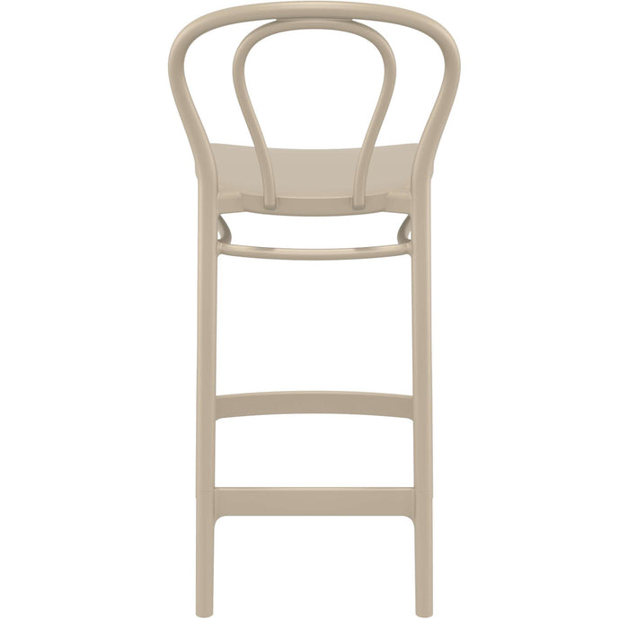Siesta Victor Bar Stool 65cm (Counter Height) - Taupe