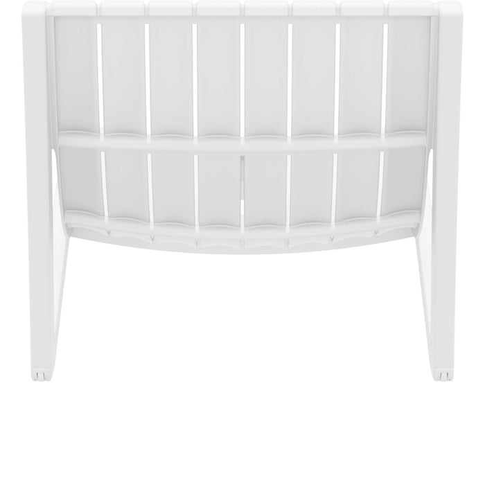 Siesta Slim Sun Lounger - White