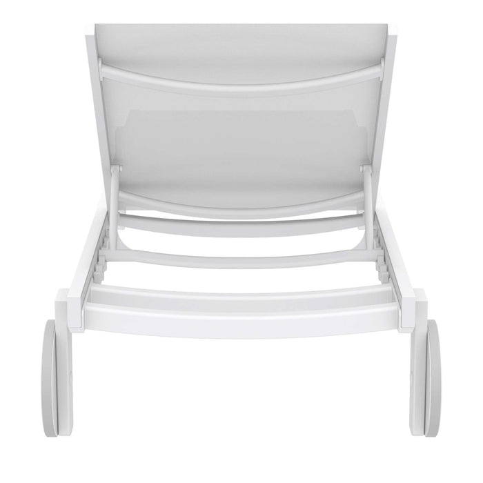 Siesta Casablanca Sun Lounger — White