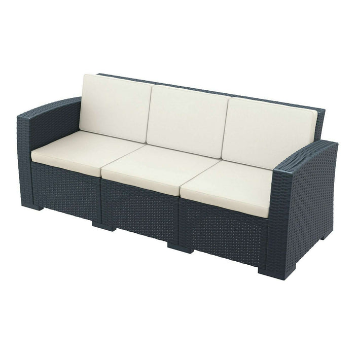 Siesta Monaco Lounge Sofa XL - Anthracite with cushion