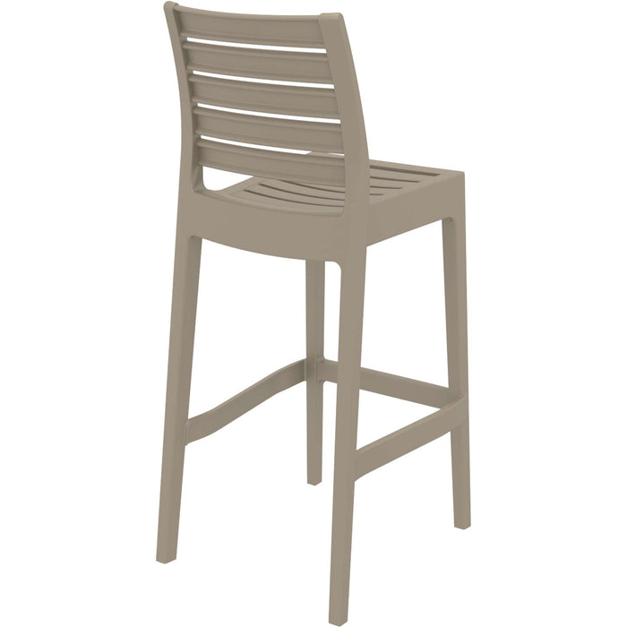 Siesta Ares Bar Stool 75cm (Dry Bar Height) - Taupe