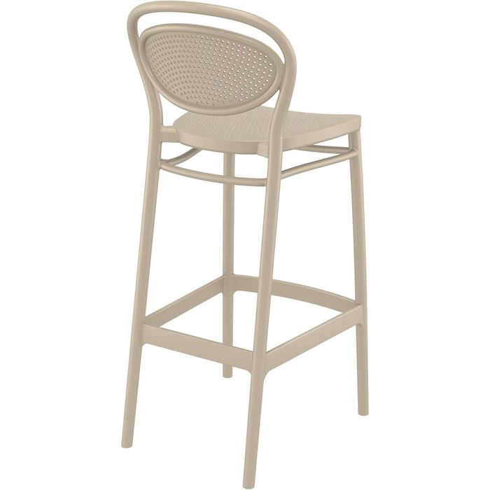 Siesta Marcel Bar Stool 75cm (Dry Bar Height) - Taupe