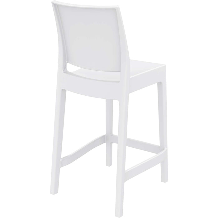 Siesta Maya Bar Stool  65cm (Counter Height) - White