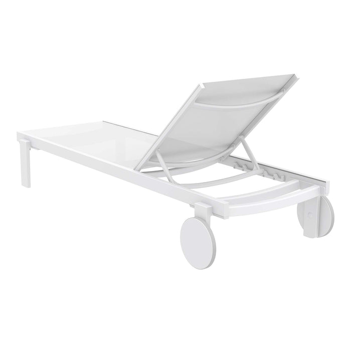 Siesta Casablanca Sun Lounger — White