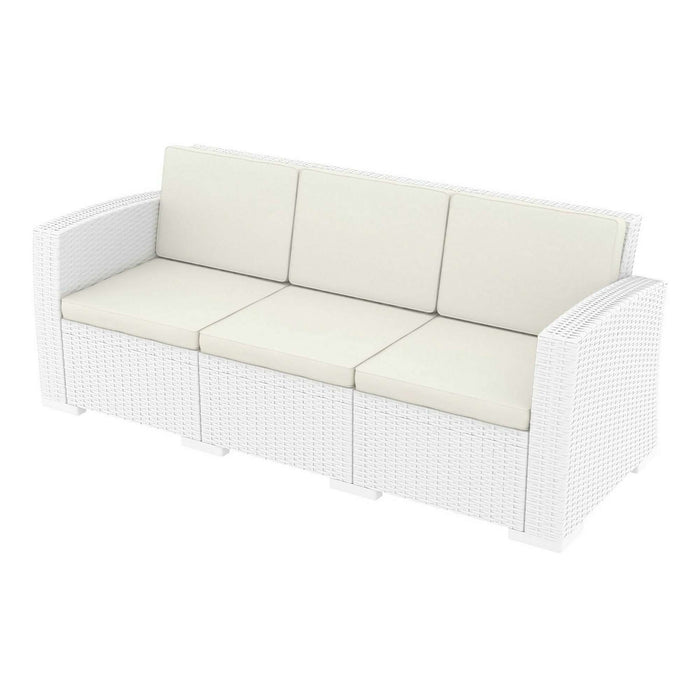 Siesta Monaco Lounge Sofa XL - White with cushion