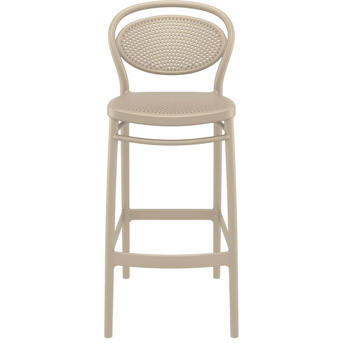Siesta Marcel Bar Stool 75cm (Dry Bar Height) - Taupe