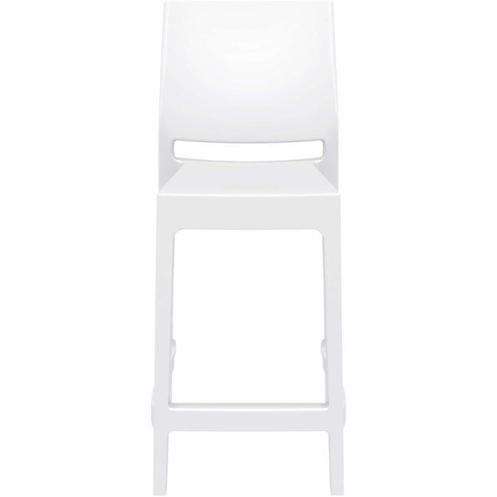 Siesta Maya Bar Stool  65cm (Counter Height) - White