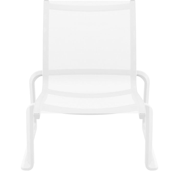Siesta Pacific Lounge Chair - White