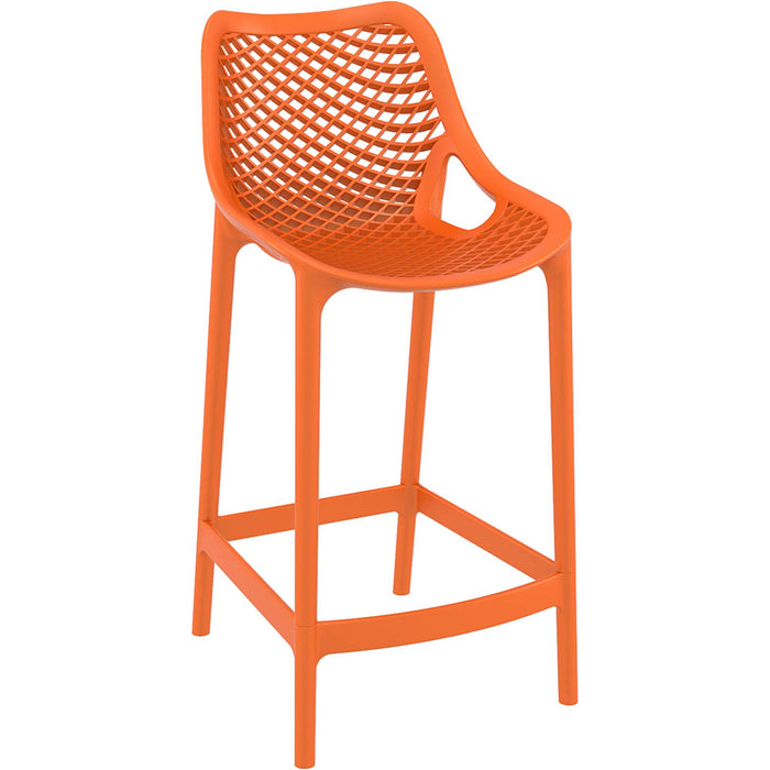 Siesta Air Bar Stool  65cm (Counter Height) - Orange