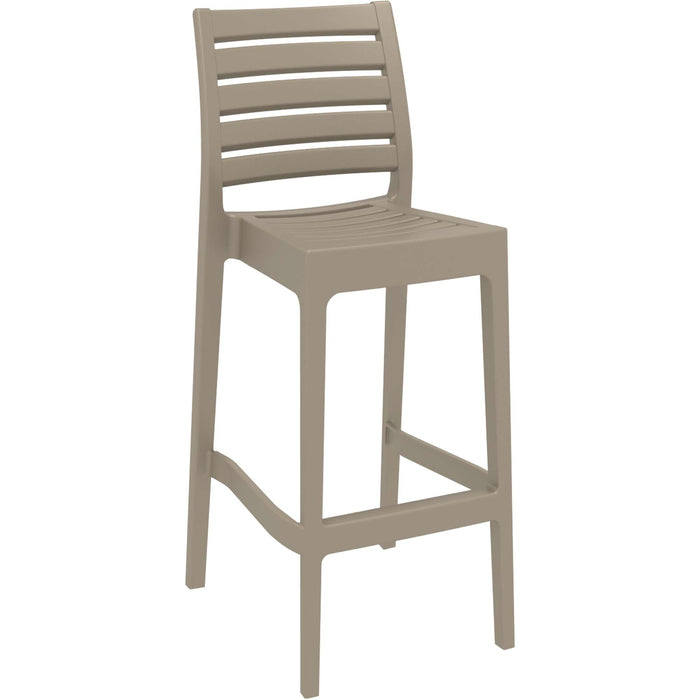 Siesta Ares Bar Stool 75cm (Dry Bar Height) - Taupe