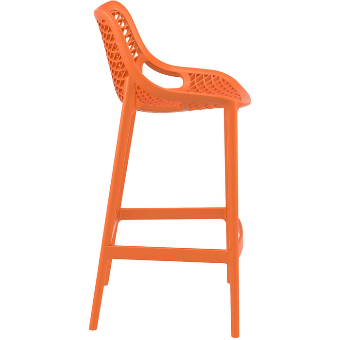 Siesta Air Bar Stool 75cm (Dry Bar Height) (Dry Bar Height) - Orange