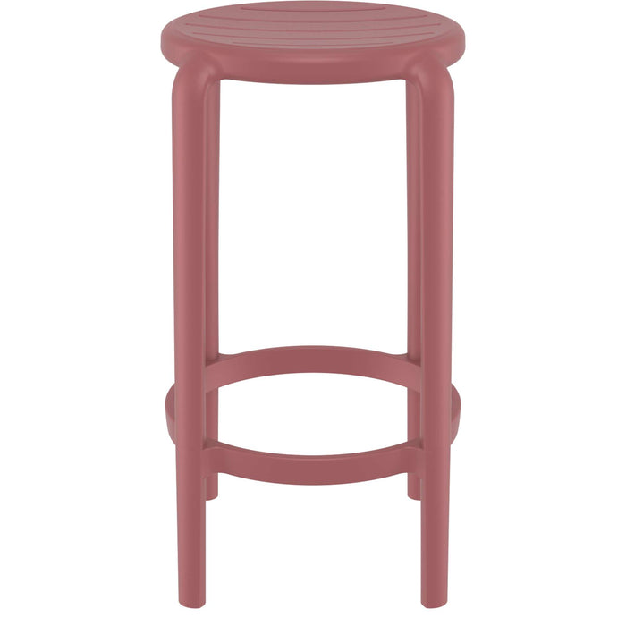 Siesta Tom Bar 65cm (Counter Height) Marsala