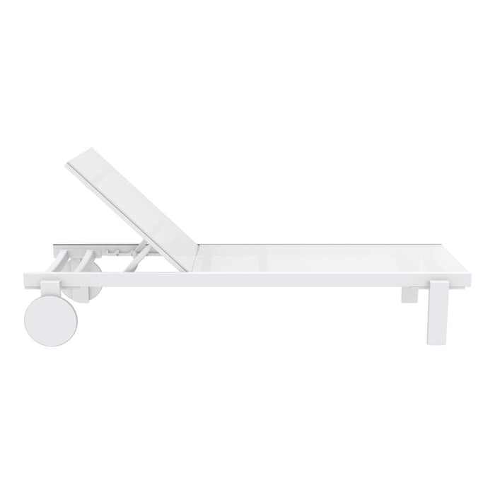 Siesta Casablanca Sun Lounger — White
