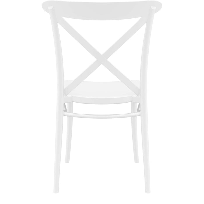 Siesta Cross Chair - White