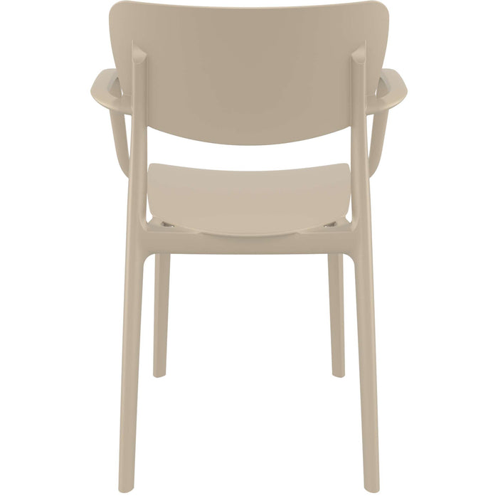 Siesta Lisa Arm Chair - Taupe