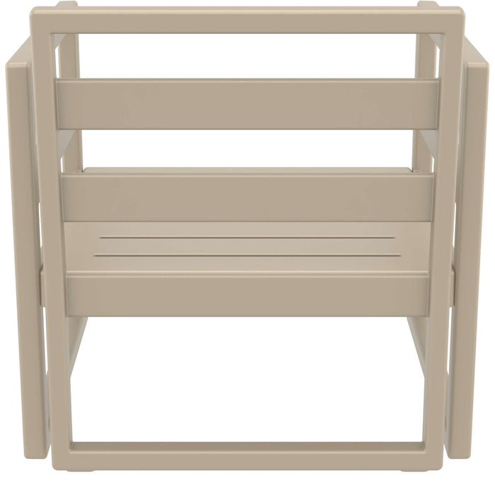 Siesta Mykonos Lounge Arm Chair - Taupe