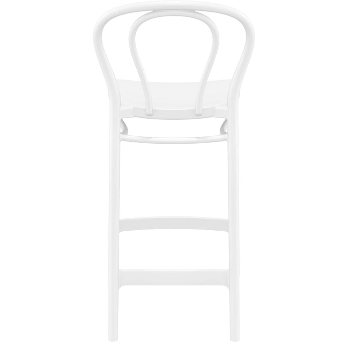 Siesta Victor Bar Stool 65cm (Counter Height) - White