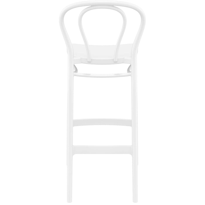 Siesta Victor Bar Stool 75cm (Dry Bar Height) - White