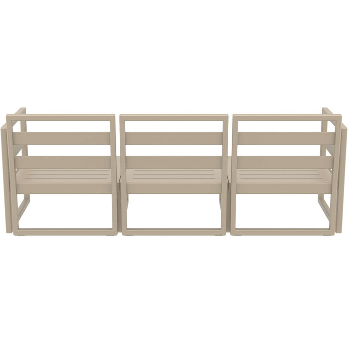 Siesta Mykonos Lounge Sofa XL - Taupe
