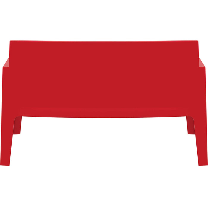 Siesta Box Sofa - Red