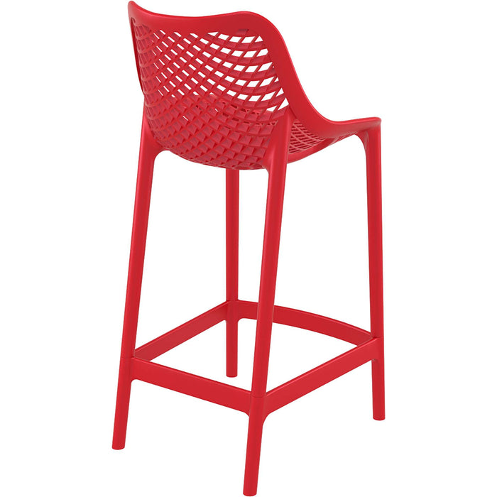 Siesta Air Bar Stool  65cm (Counter Height) - Red