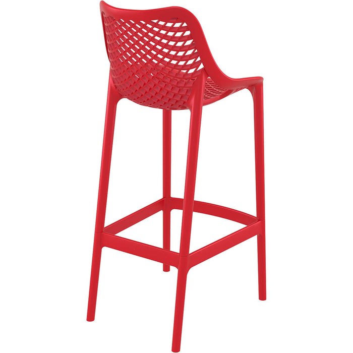 Siesta Air Bar Stool 75cm (Dry Bar Height) (Dry Bar Height) - Red