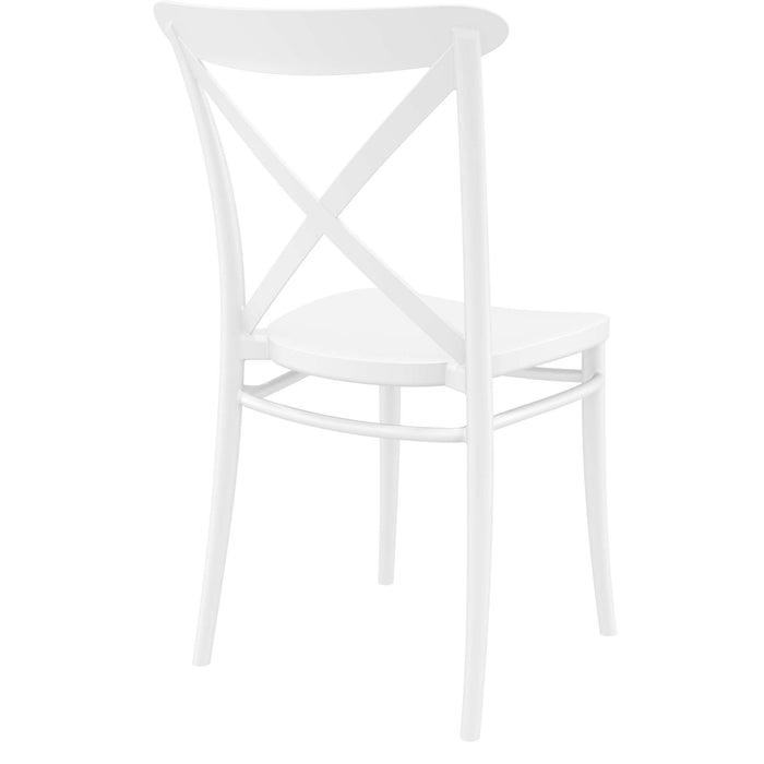 Siesta Cross Chair - White