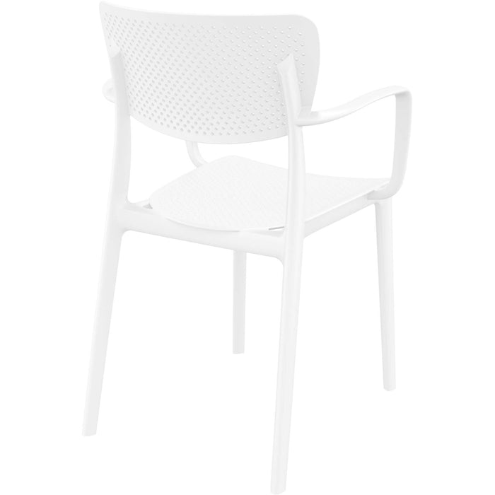 Siesta Loft Arm Chair - White