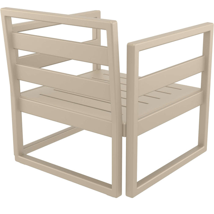Siesta Mykonos Lounge Arm Chair - Taupe