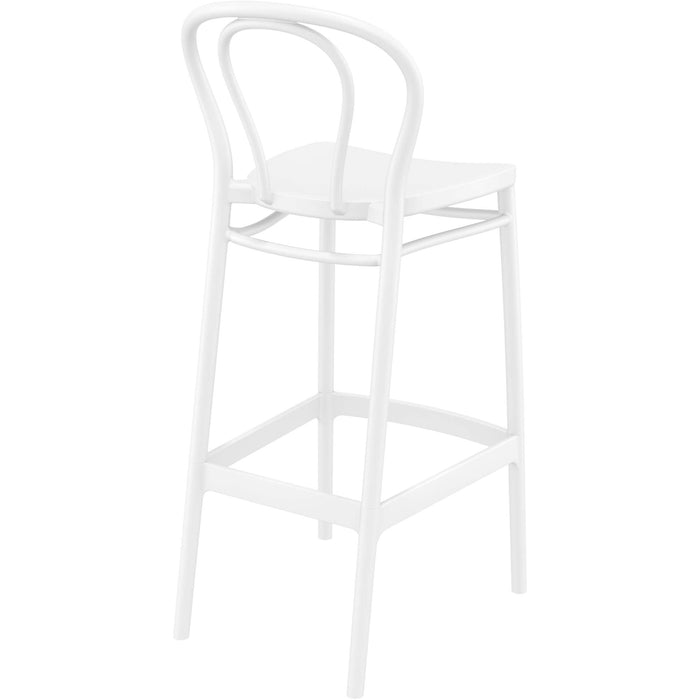 Siesta Victor Bar Stool 75cm (Dry Bar Height) - White