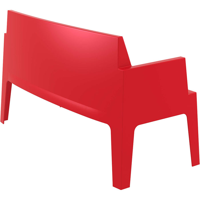 Siesta Box Sofa - Red