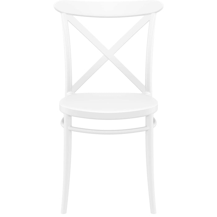 Siesta Cross Chair - White