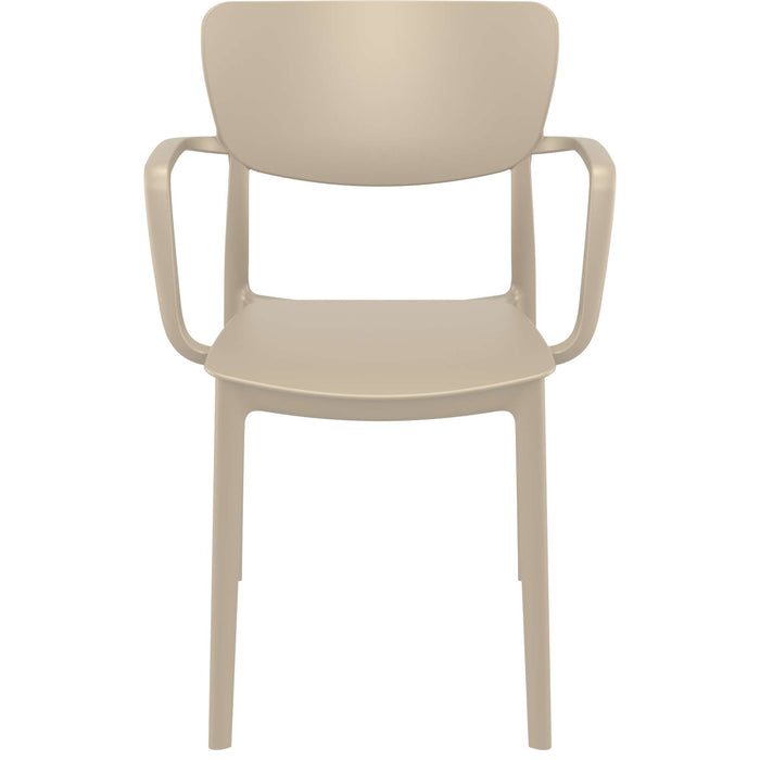 Siesta Lisa Arm Chair - Taupe