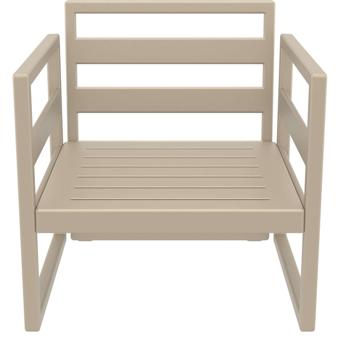 Siesta Mykonos Lounge Arm Chair - Taupe