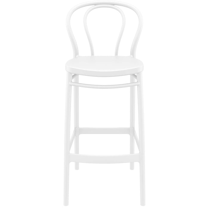 Siesta Victor Bar Stool 75cm (Dry Bar Height) - White