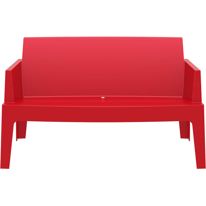Siesta Box Sofa - Red